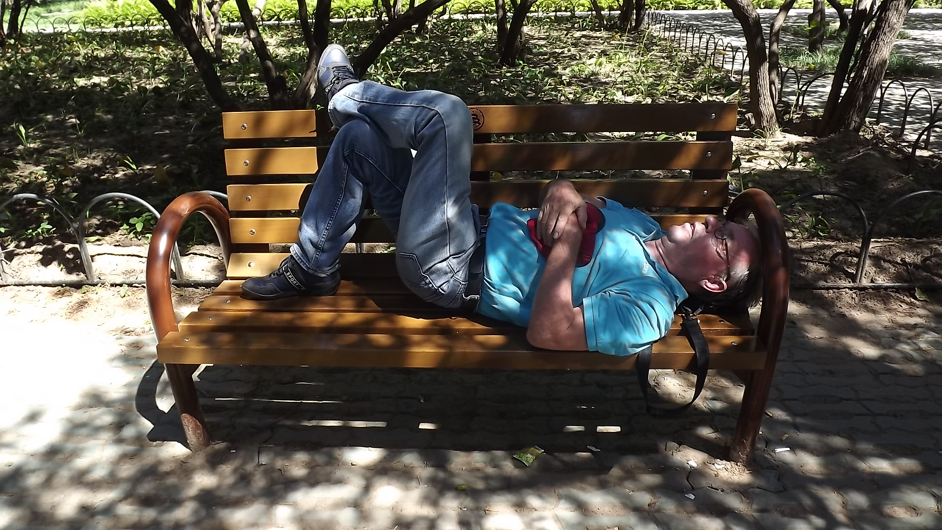 Taking a nap Heavenly Temple Garden