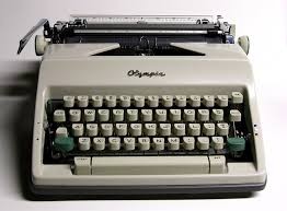 My first typewriter